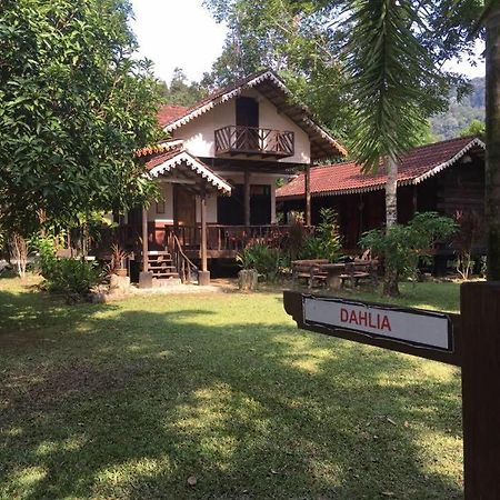 Rustic Chalet - Dahlia N Mawar At Sedim Vista 쿨림 외부 사진